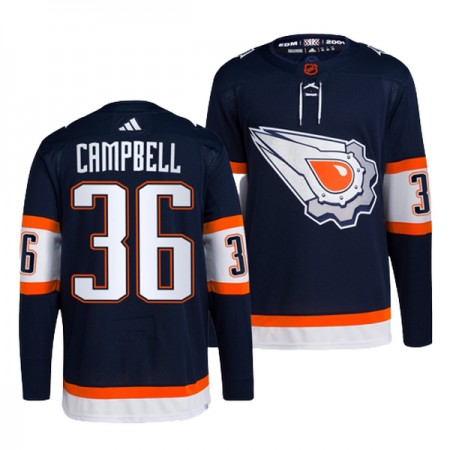 Dresovi Edmonton Oilers Jack Campbell 36 Adidas 2022-23 Reverse Retro 2.0 Navy Authentic - Muške Dresovi Edmonton Oilers Jack Campbell 36 Adidas 2022-23 Reverse Retro 2.0 Navy Authentic - Muške